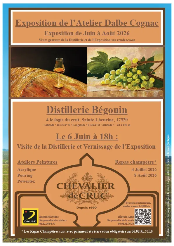 affiche d'exposition - distillerie Bégouin-1